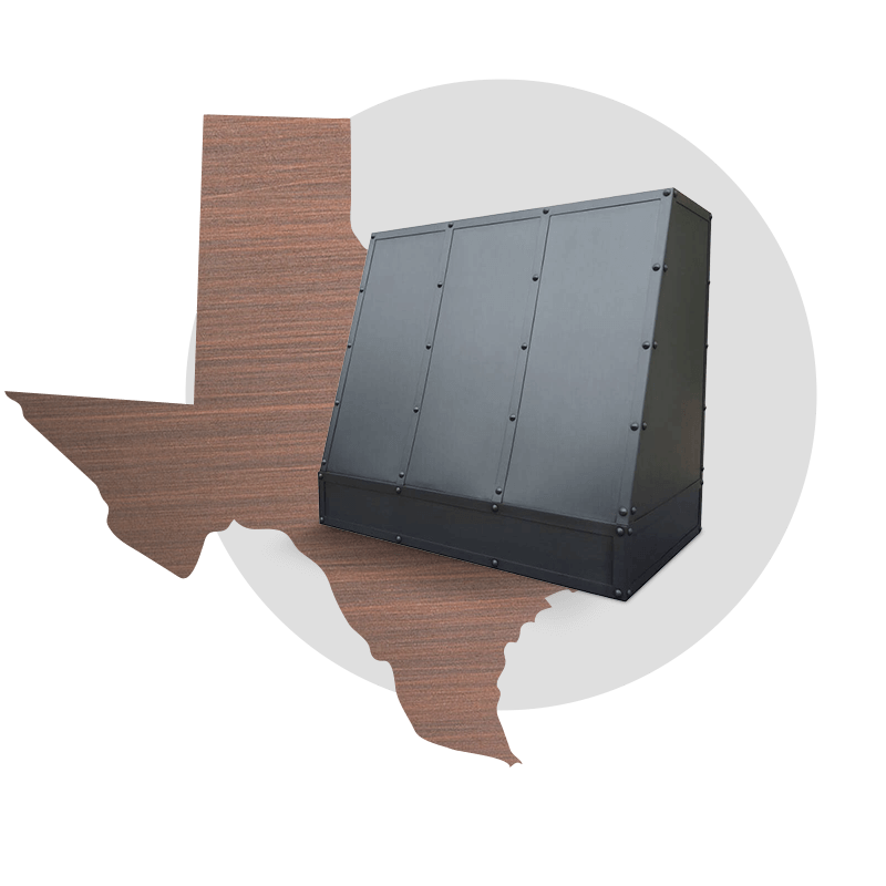 Top quality Texas custom range hood for sale