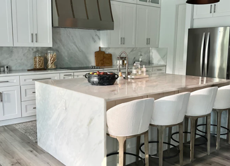 "Seattle" stainless steel kitchen hood featured on HGTV's "Home in a Heartbeat" show