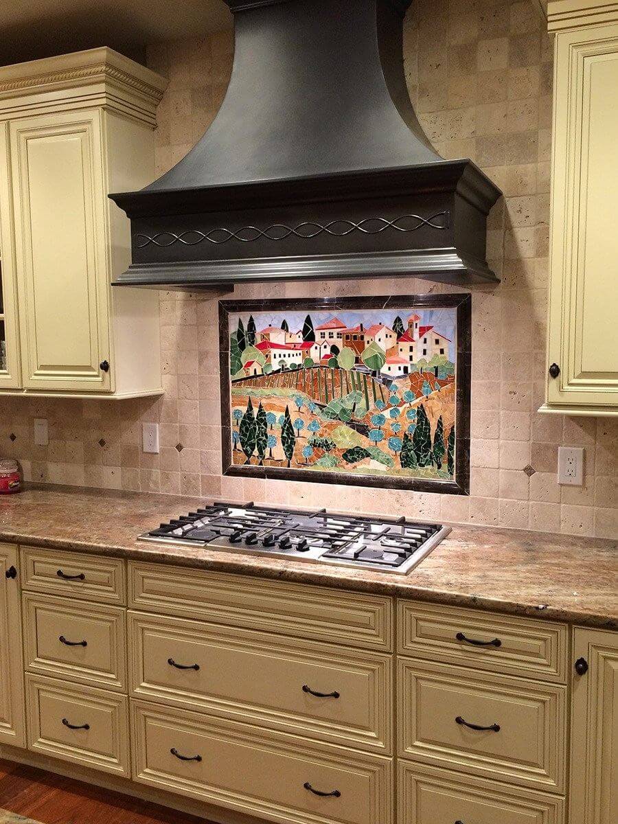 Modern Style San Francisco Copper Range Hood Custom Made-to-Order