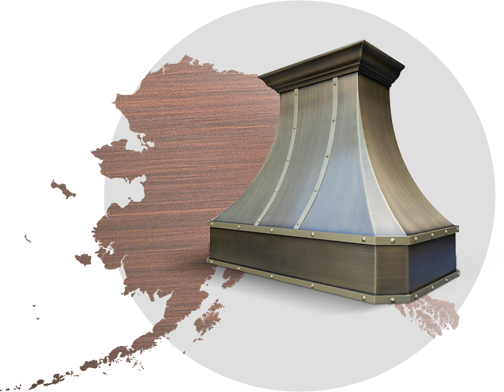 Best Alaska kitchen custom range hoods for sale online