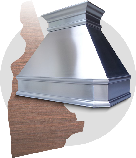 Shop pre-built and custom range hoods for New Hampshire kitchens online